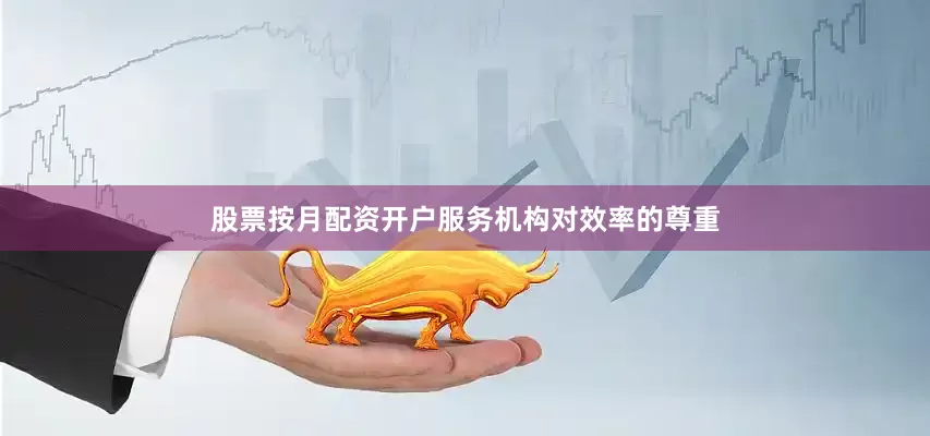 股票按月配资开户服务机构对效率的尊重